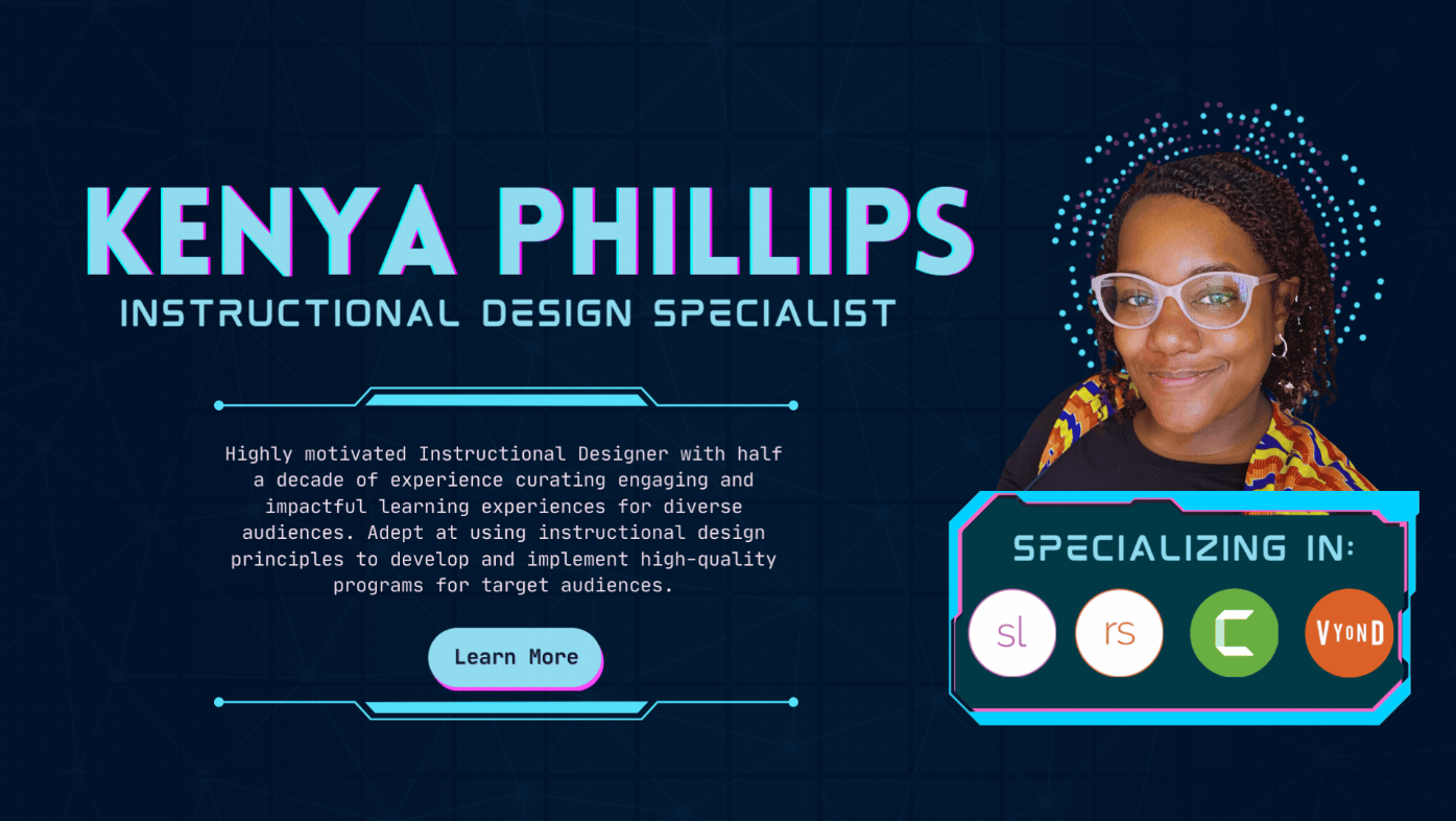 Kenya Phillips Instructional Design Specialist Virtual Resume